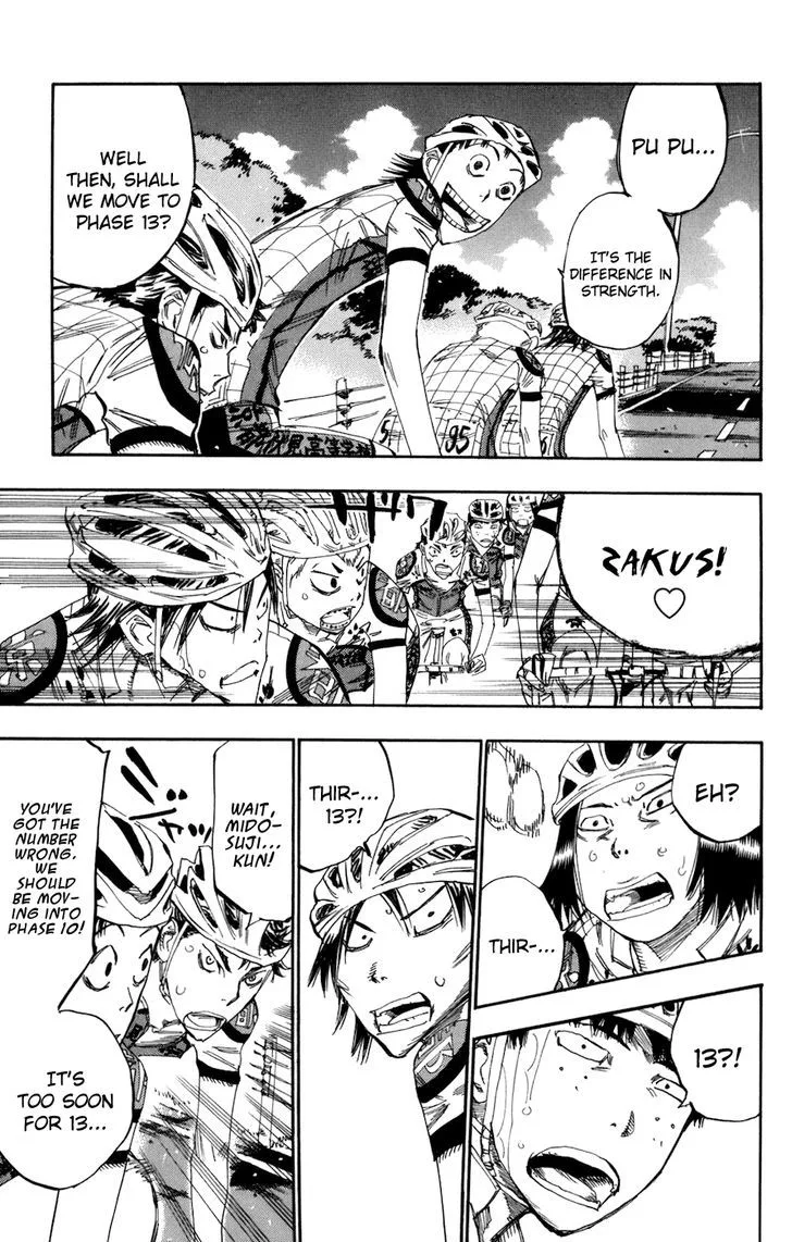 Yowamushi Pedal Chapter 133 page 12