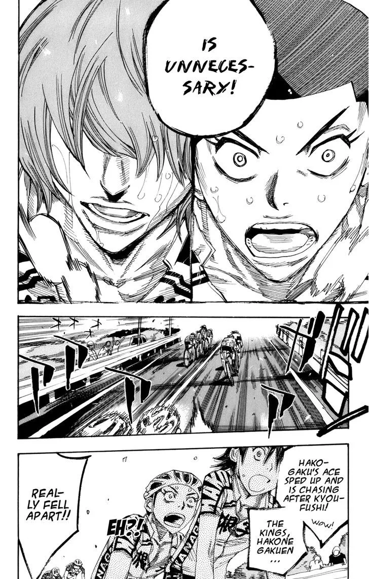 Yowamushi Pedal Chapter 133 page 17