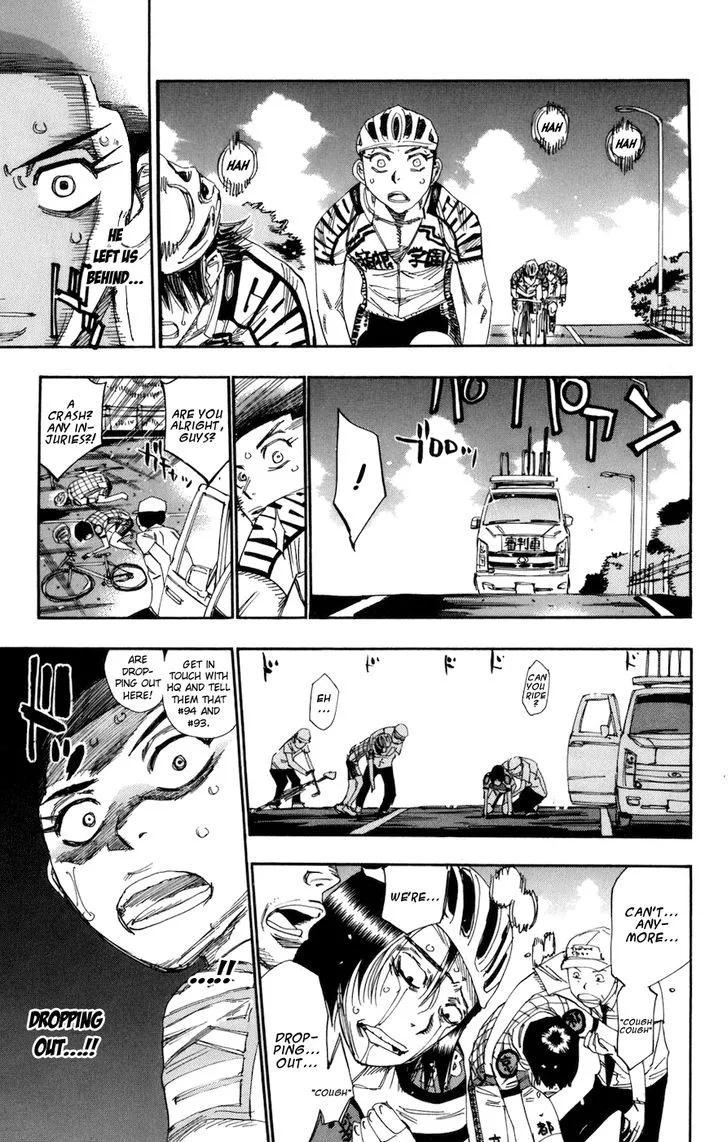 Yowamushi Pedal Chapter 134 page 4