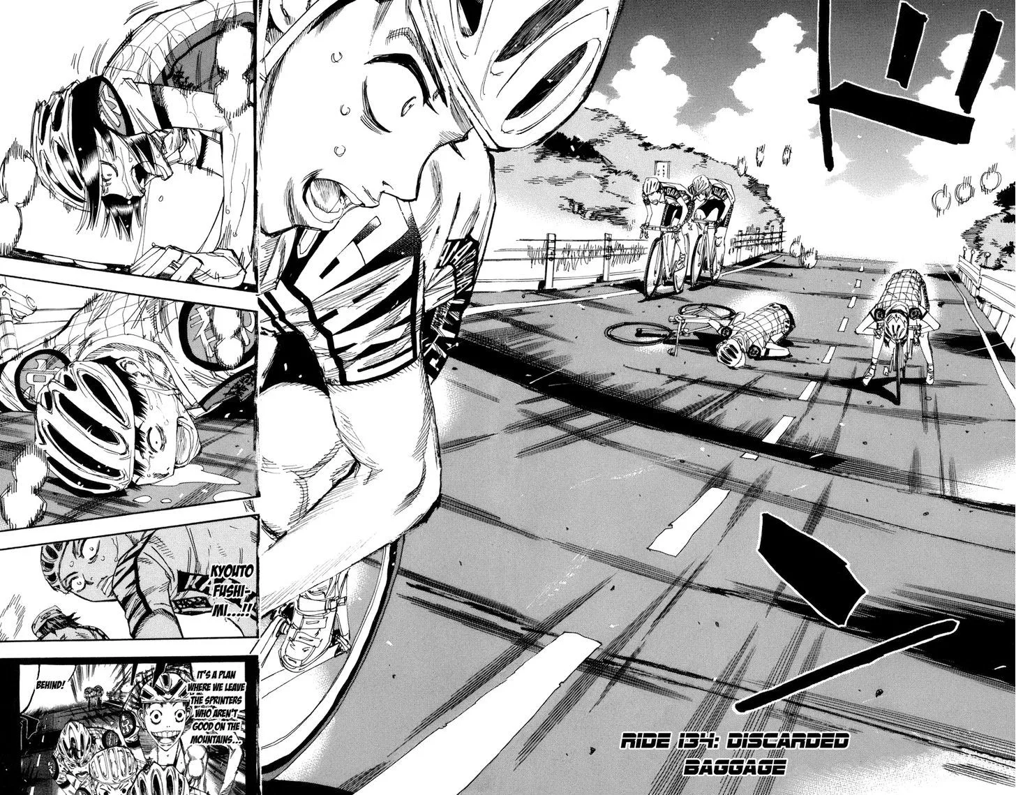 Yowamushi Pedal Chapter 134 page 2