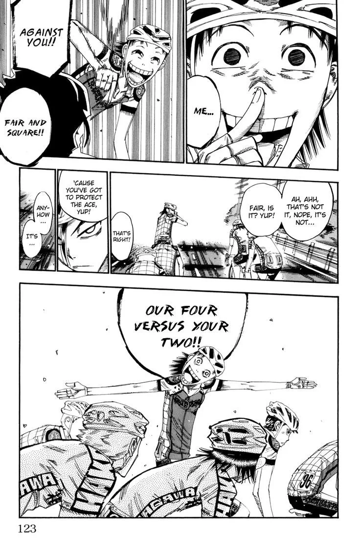 Yowamushi Pedal Chapter 134 page 15