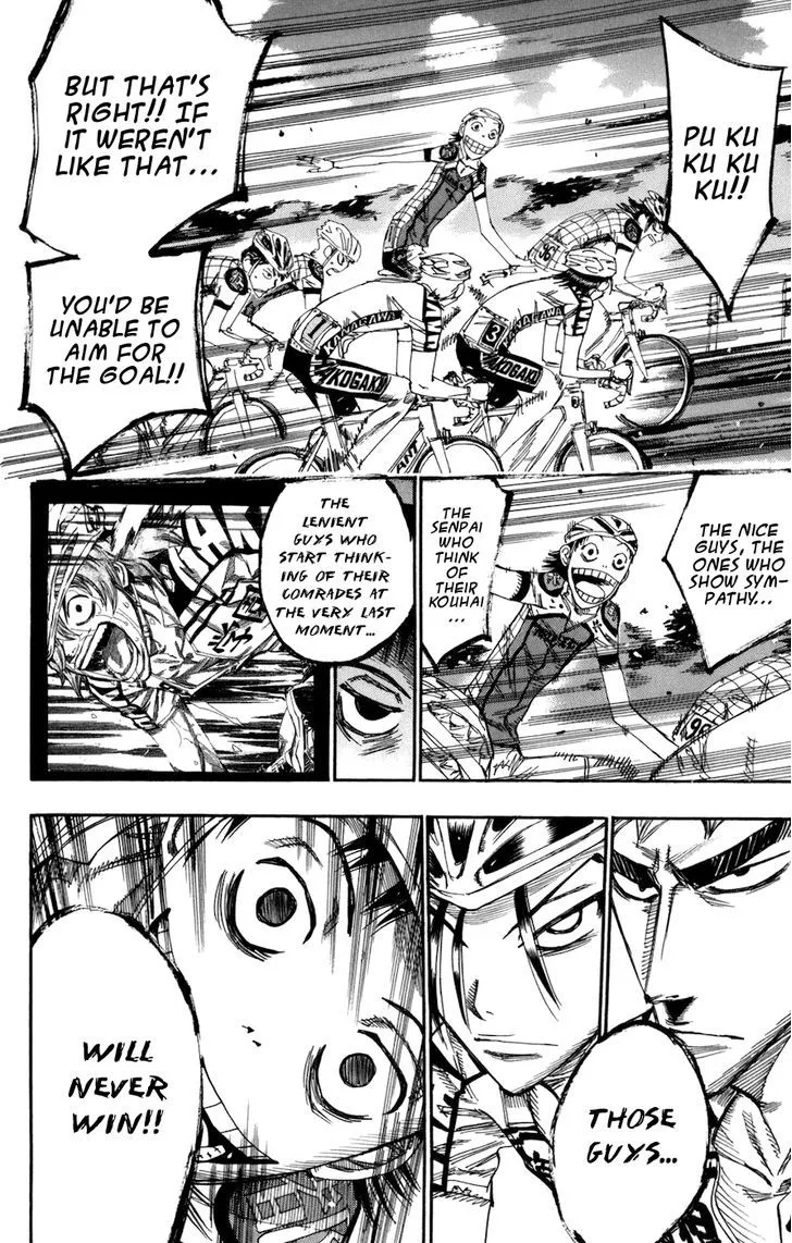 Yowamushi Pedal Chapter 134 page 10