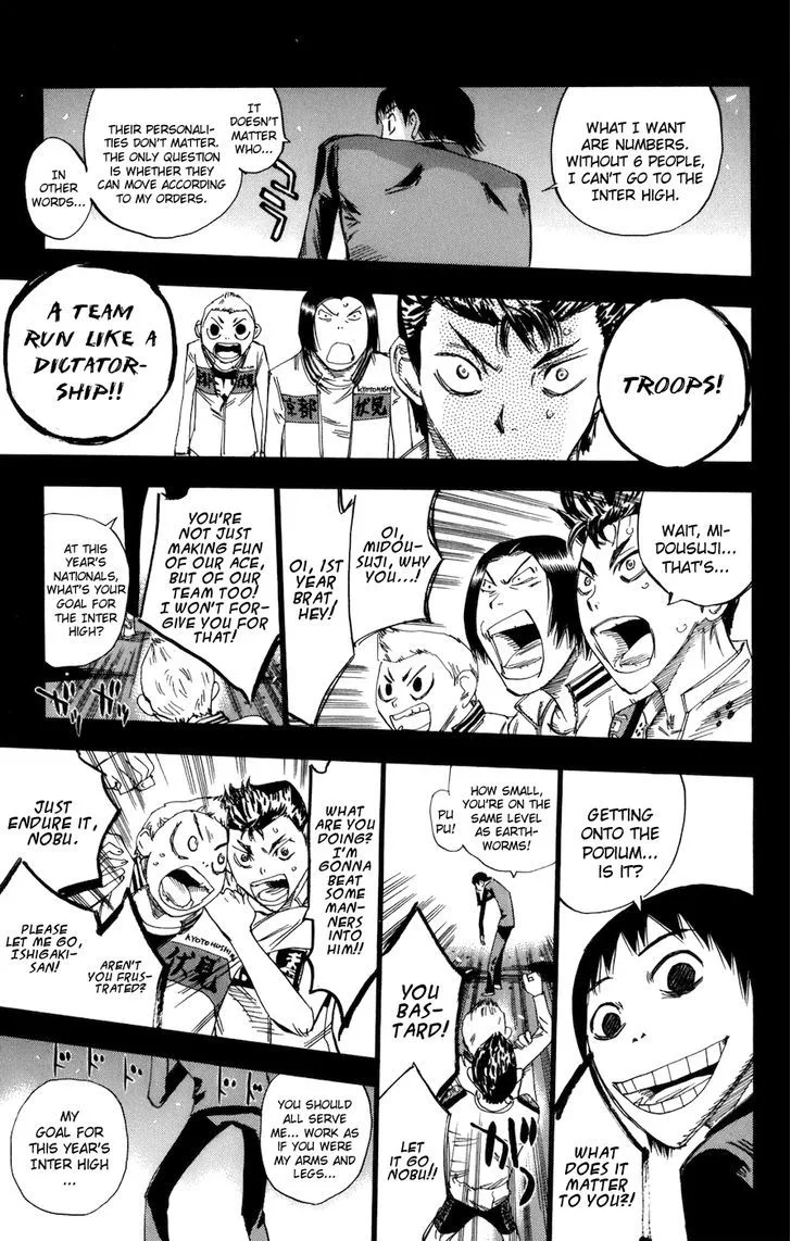 Yowamushi Pedal Chapter 135 page 13