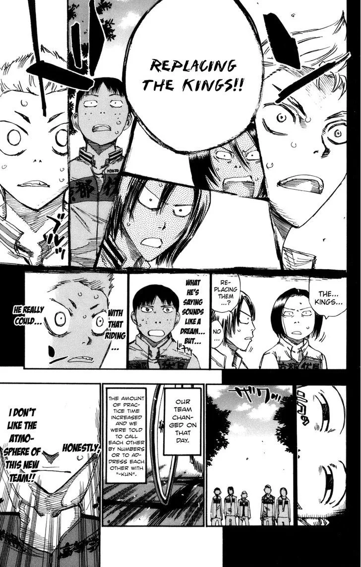 Yowamushi Pedal Chapter 135 page 15