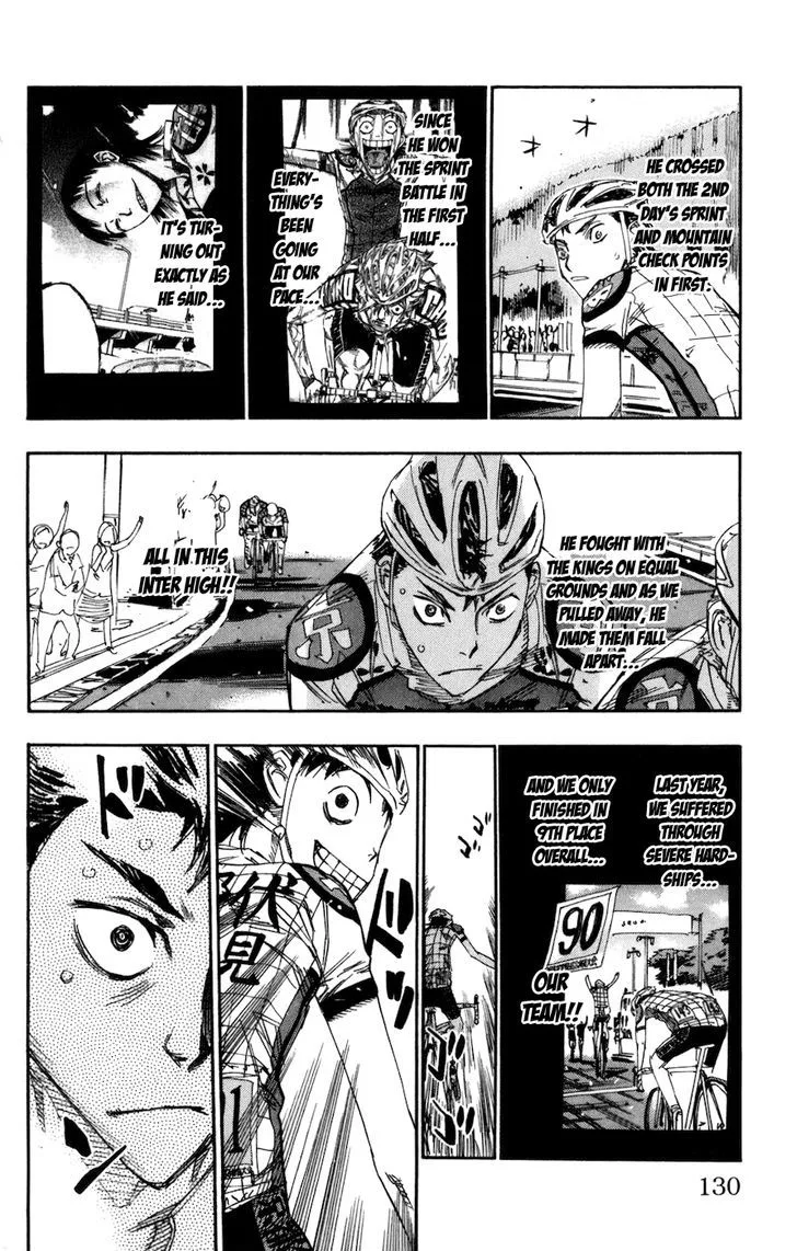 Yowamushi Pedal Chapter 135 page 3