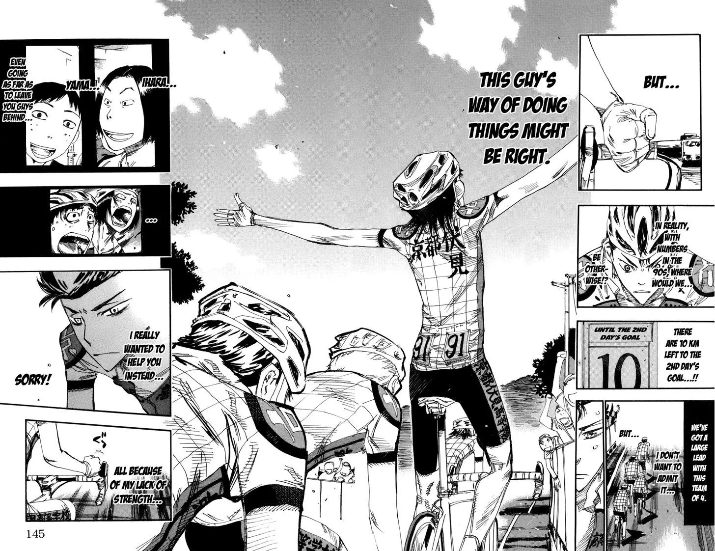 Yowamushi Pedal Chapter 135 page 16