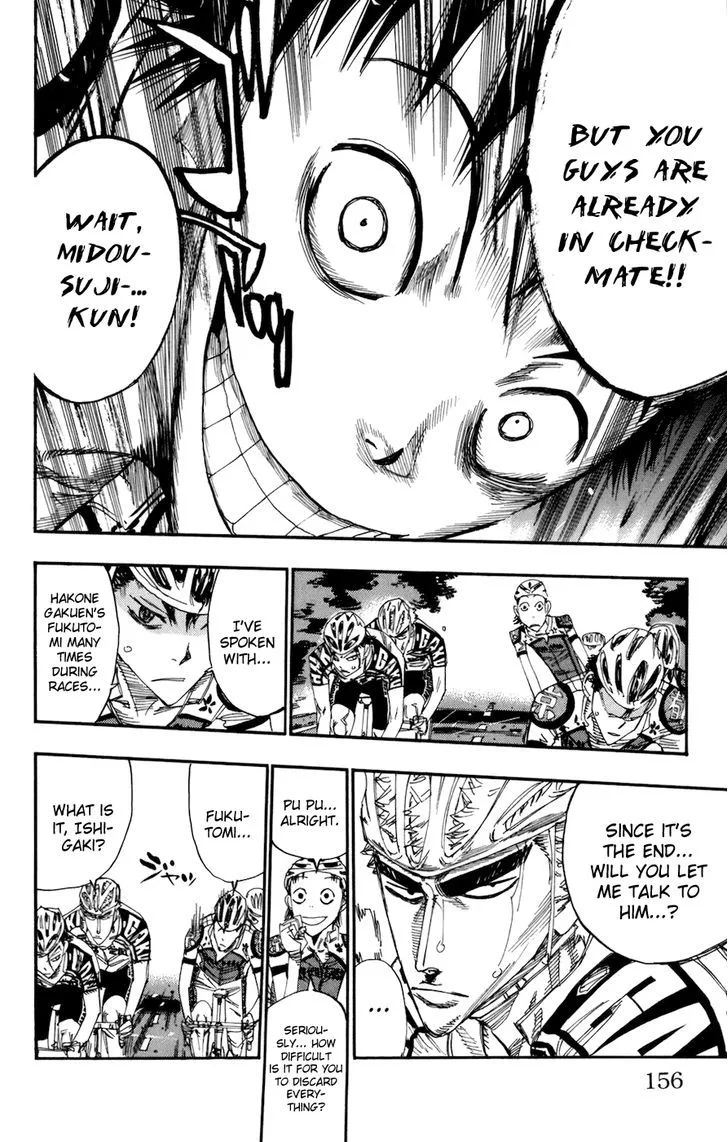 Yowamushi Pedal Chapter 136 page 8