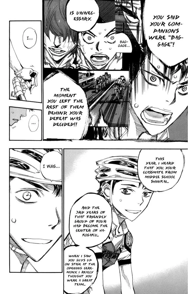 Yowamushi Pedal Chapter 136 page 10