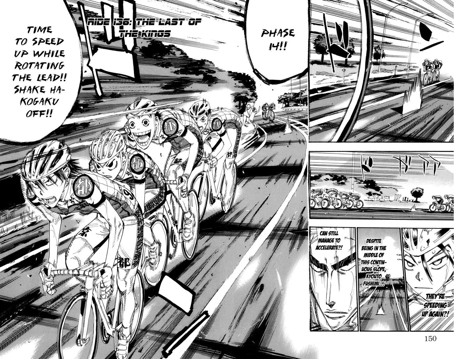Yowamushi Pedal Chapter 136 page 4