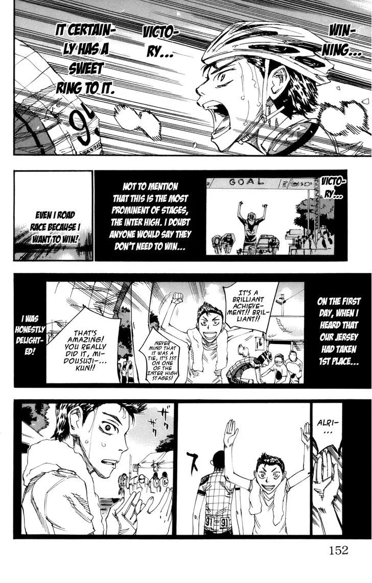 Yowamushi Pedal Chapter 136 page 5