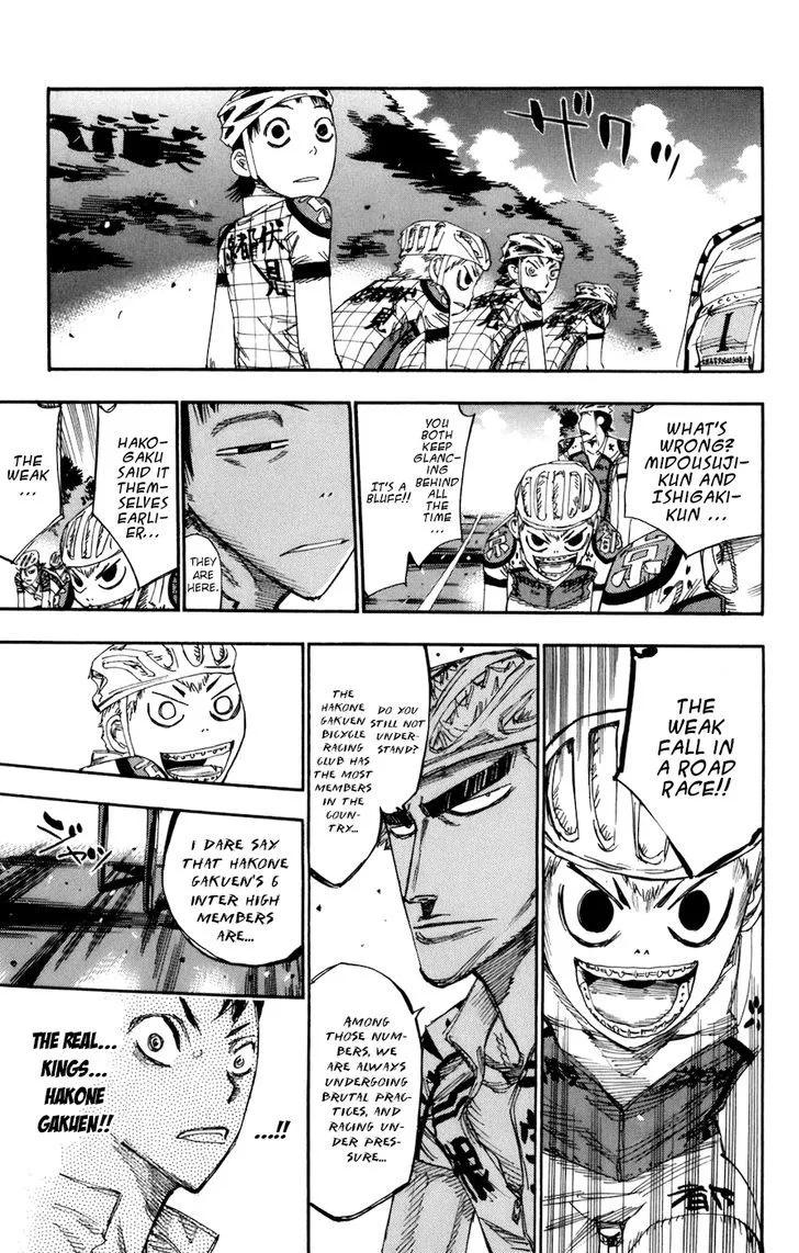 Yowamushi Pedal Chapter 137 page 15