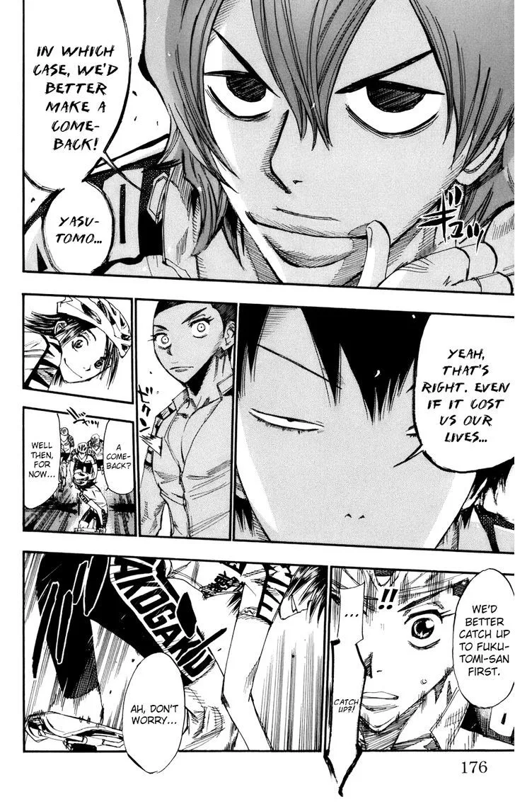 Yowamushi Pedal Chapter 137 page 9