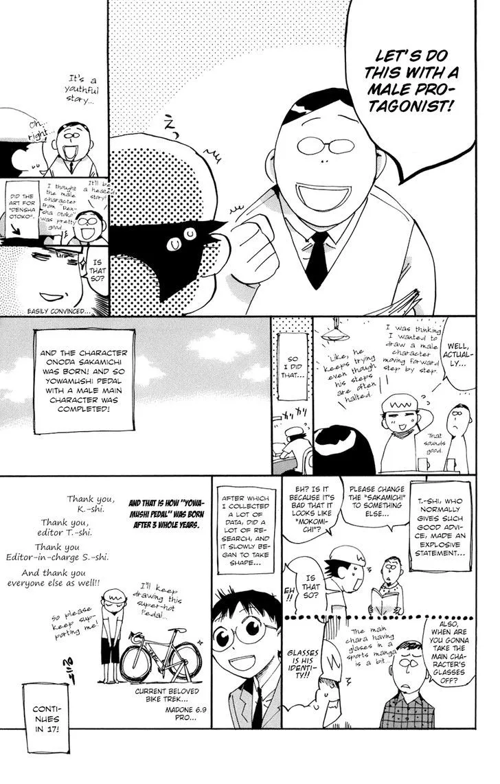 Yowamushi Pedal Chapter 137 page 22
