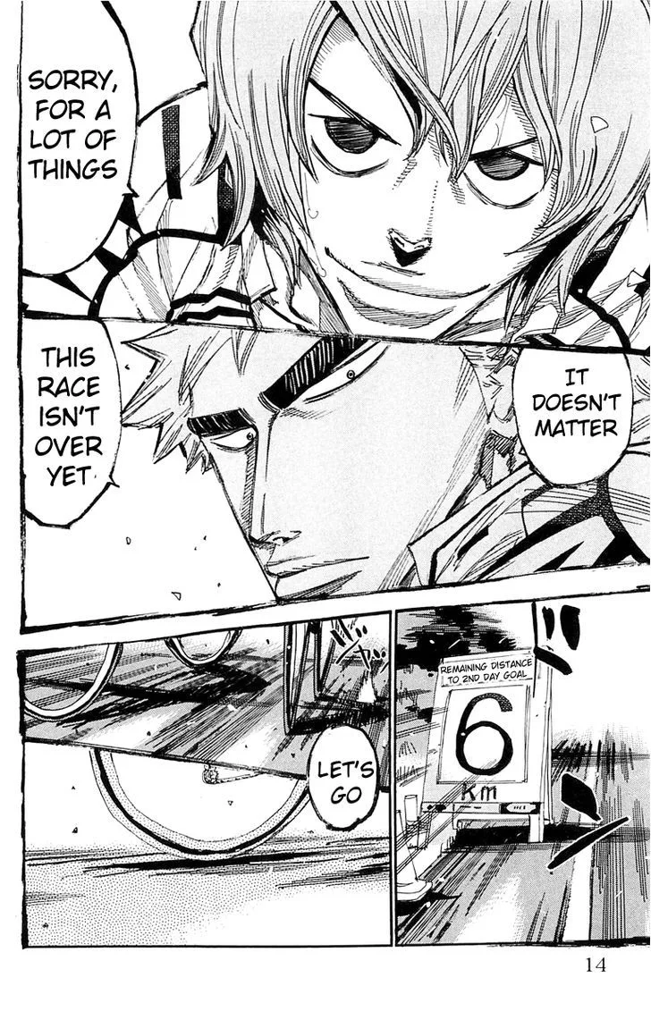 Yowamushi Pedal Chapter 138 page 9