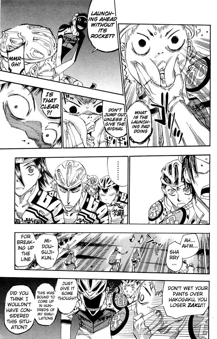 Yowamushi Pedal Chapter 138 page 14