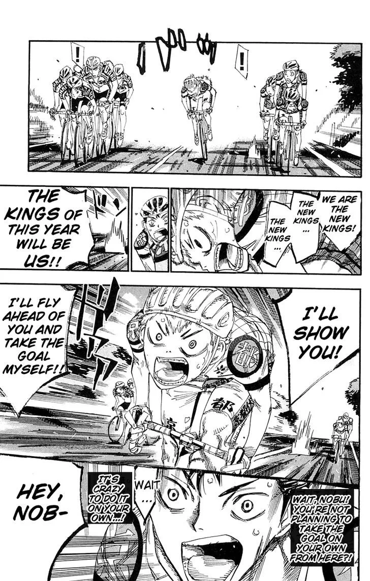Yowamushi Pedal Chapter 138 page 12