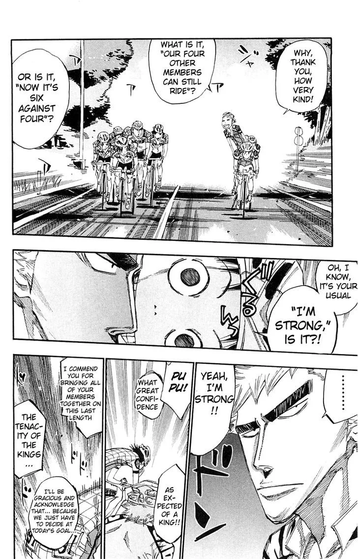 Yowamushi Pedal Chapter 138 page 17