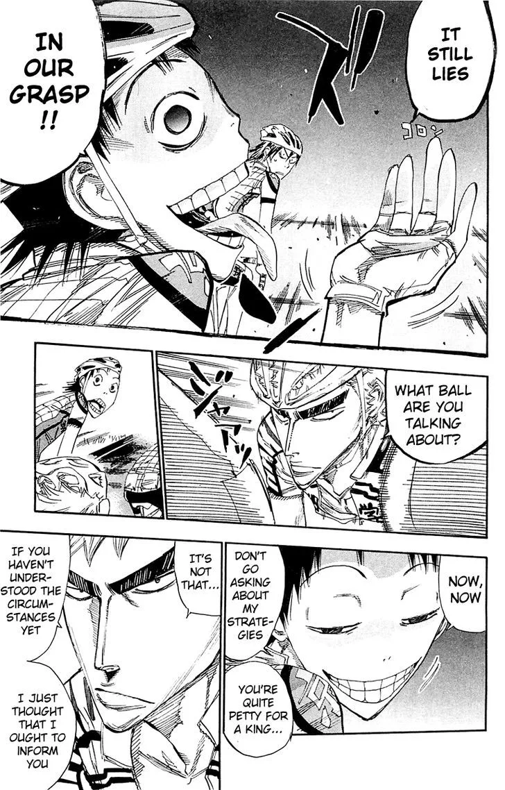 Yowamushi Pedal Chapter 138 page 16
