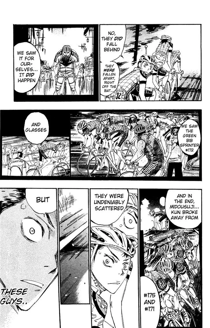 Yowamushi Pedal Chapter 139 page 6
