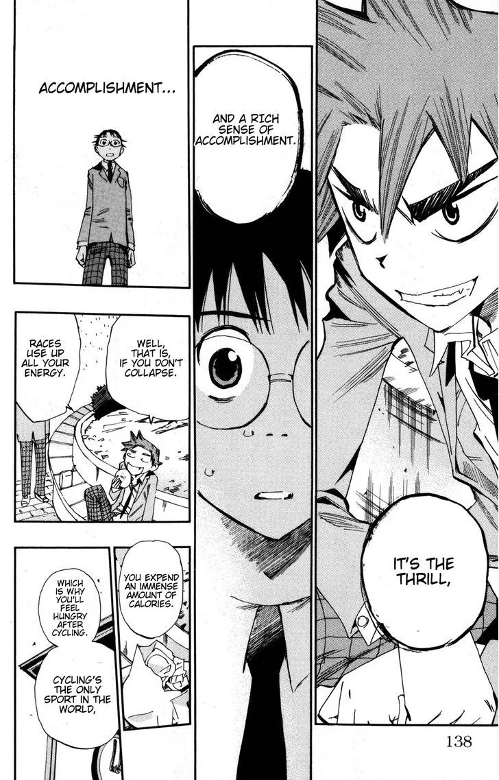 Yowamushi Pedal Chapter 14 page 14