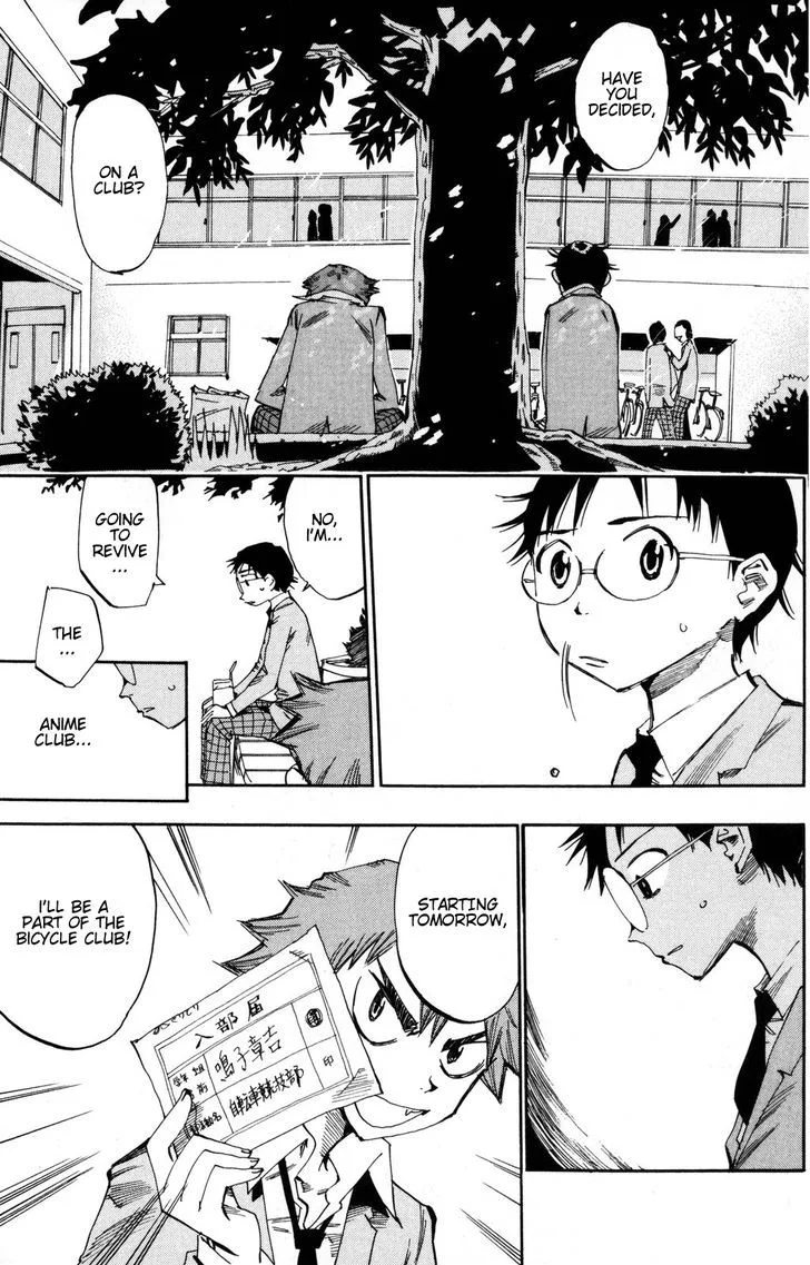 Yowamushi Pedal Chapter 14 page 9