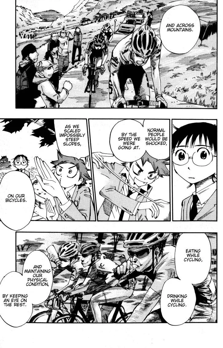 Yowamushi Pedal Chapter 14 page 11