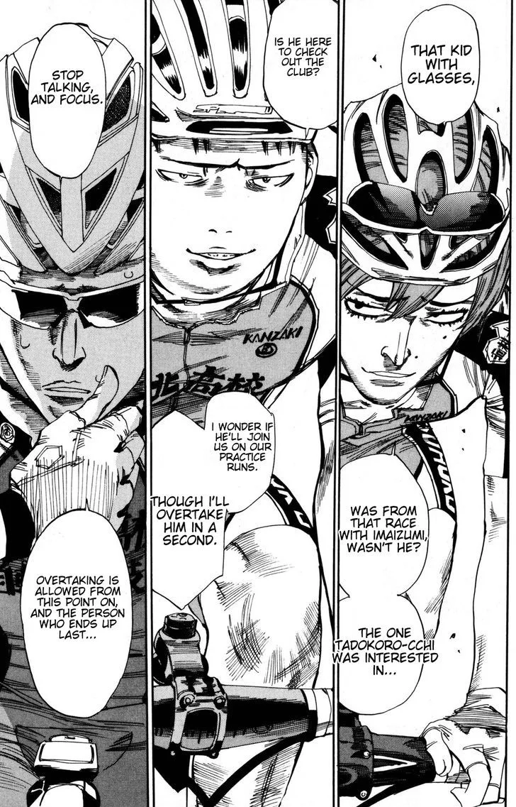 Yowamushi Pedal Chapter 14 page 22