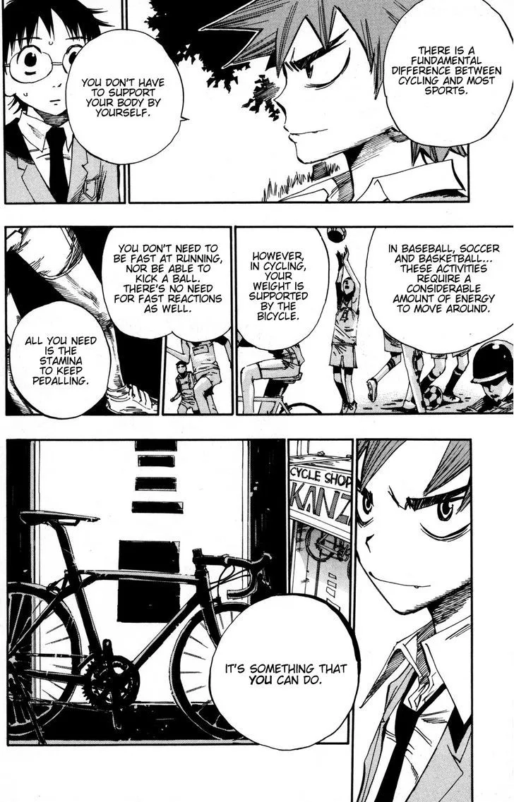 Yowamushi Pedal Chapter 14 page 25