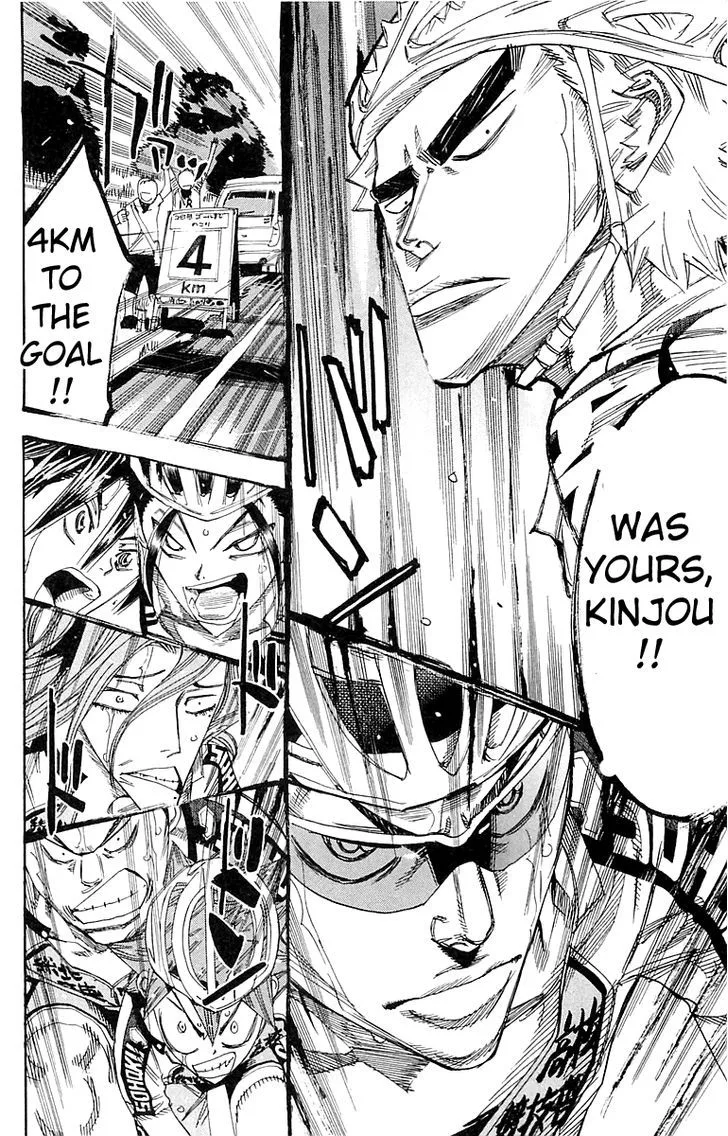 Yowamushi Pedal Chapter 140 page 14