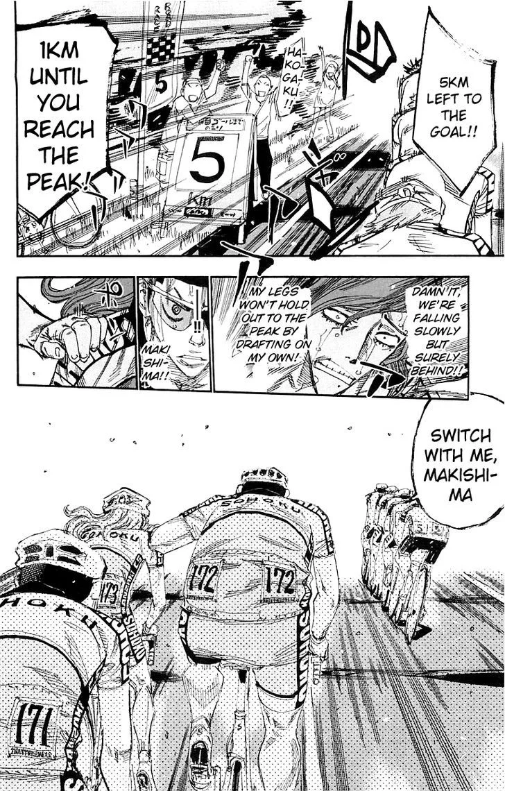 Yowamushi Pedal Chapter 140 page 7