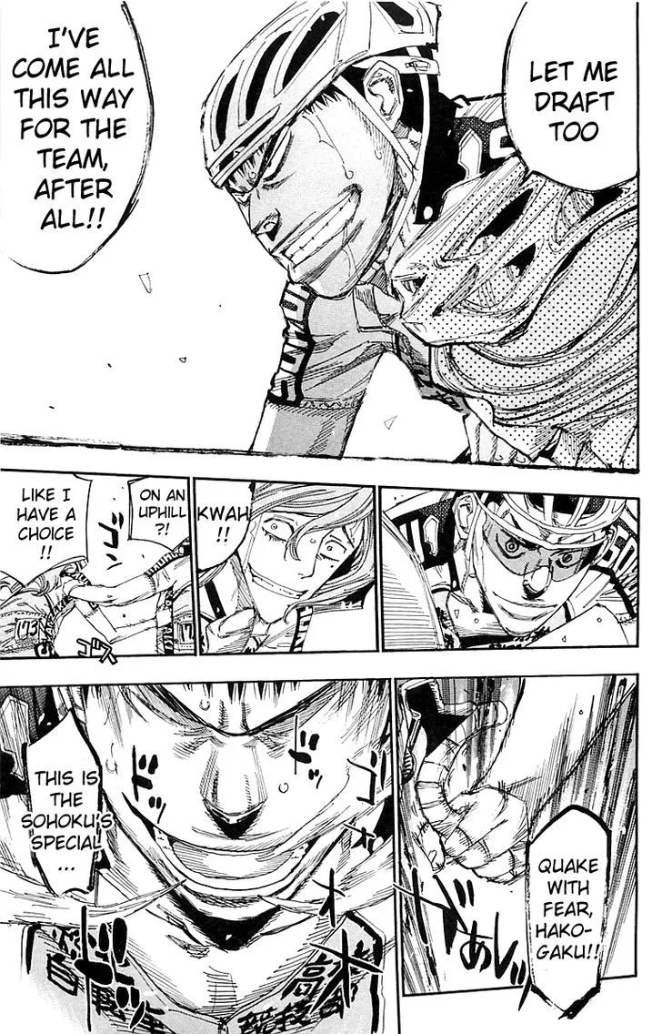 Yowamushi Pedal Chapter 140 page 8