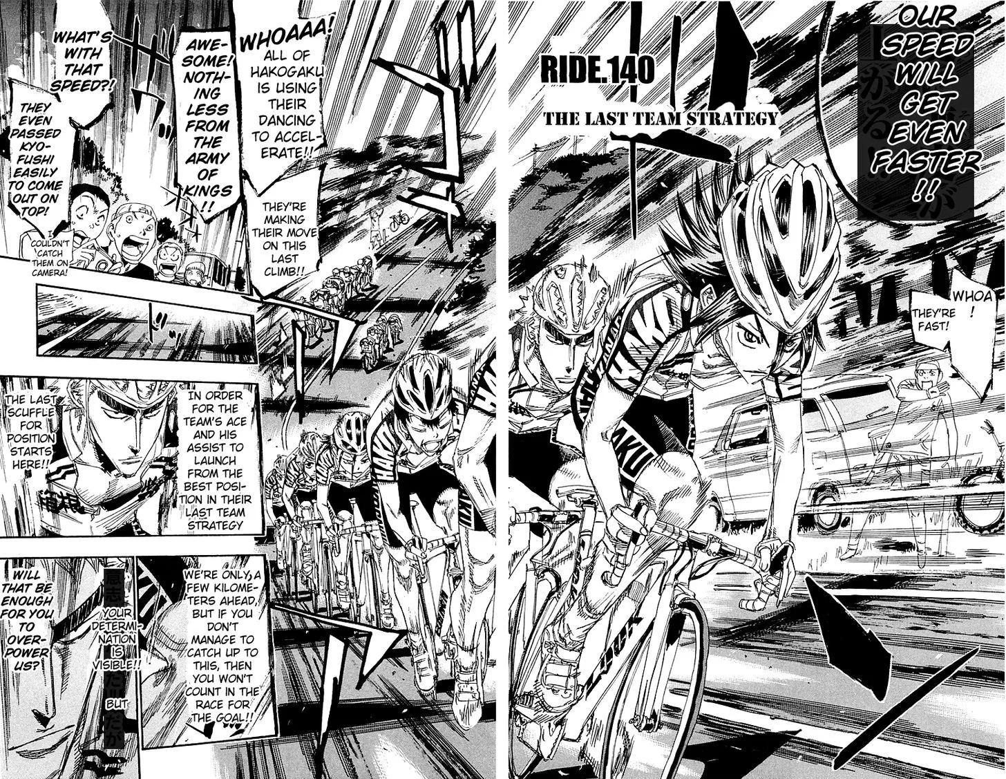 Yowamushi Pedal Chapter 140 page 2
