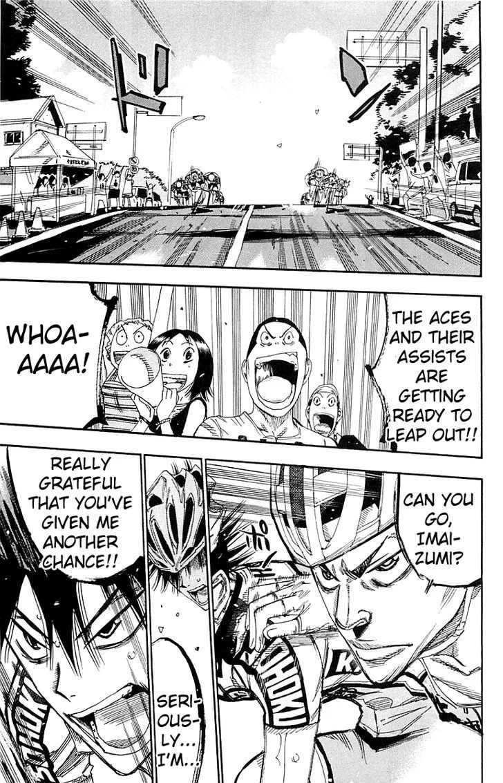 Yowamushi Pedal Chapter 140 page 15