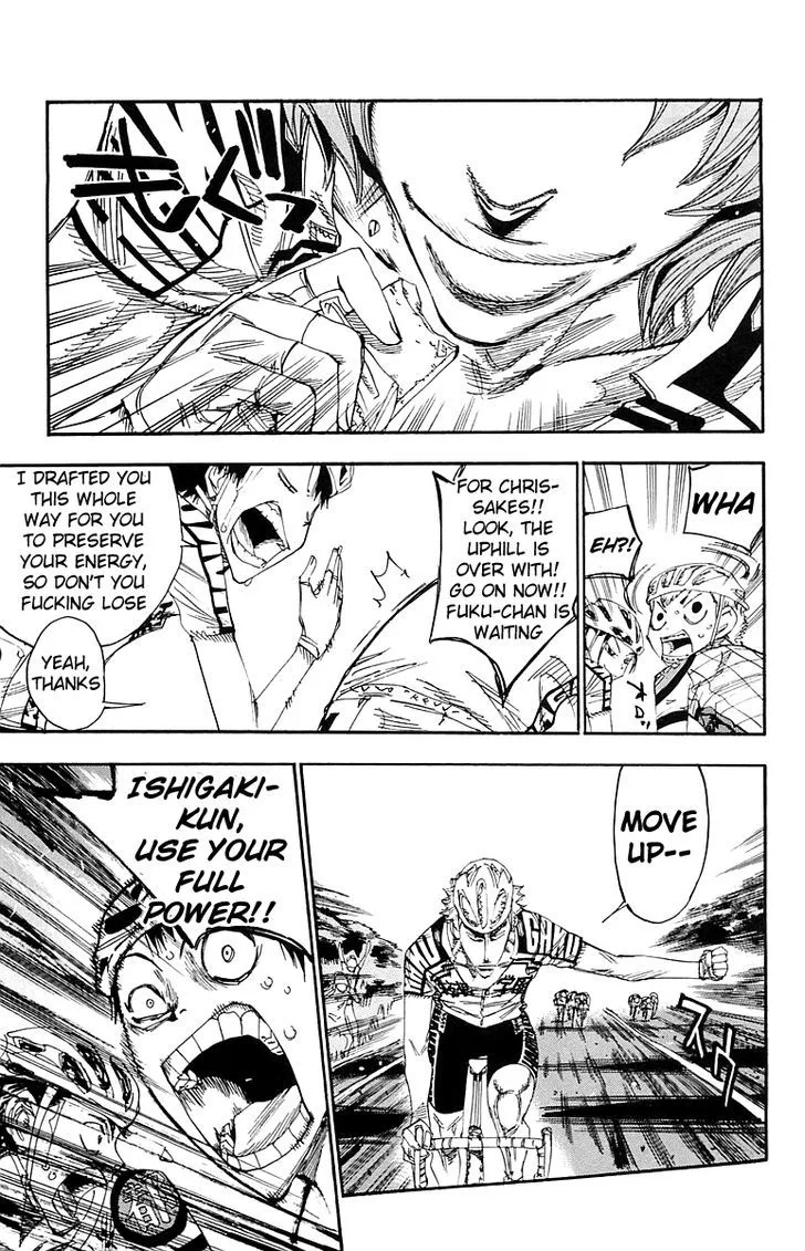 Yowamushi Pedal Chapter 141 page 15