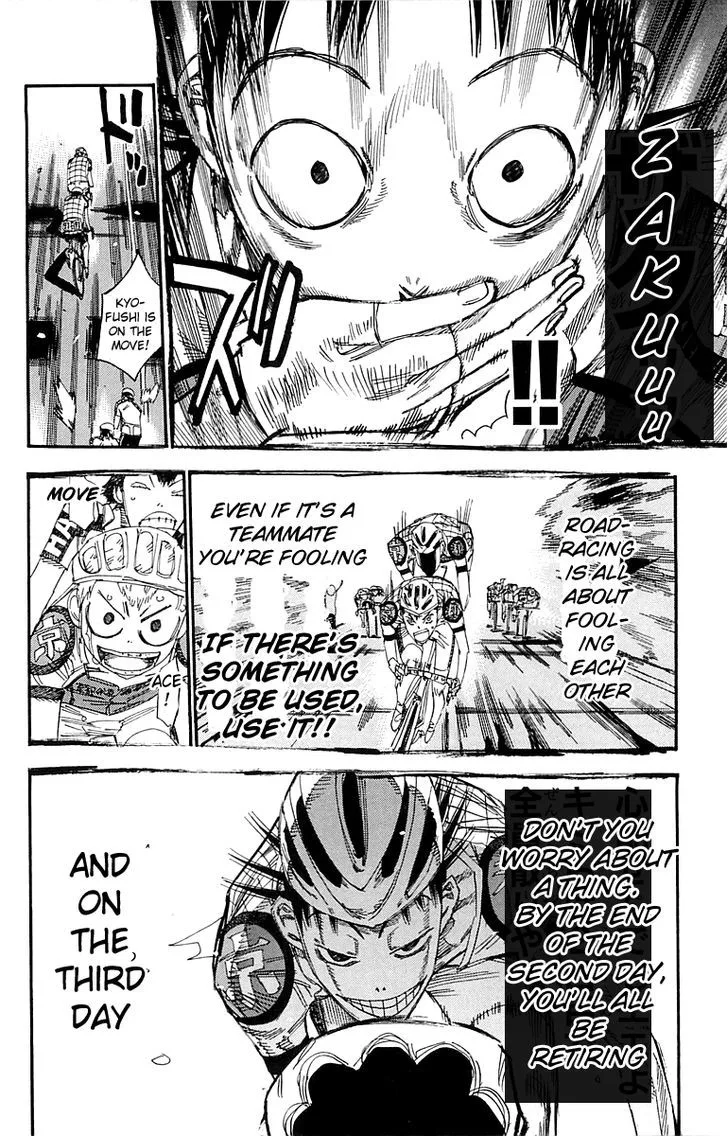 Yowamushi Pedal Chapter 141 page 10