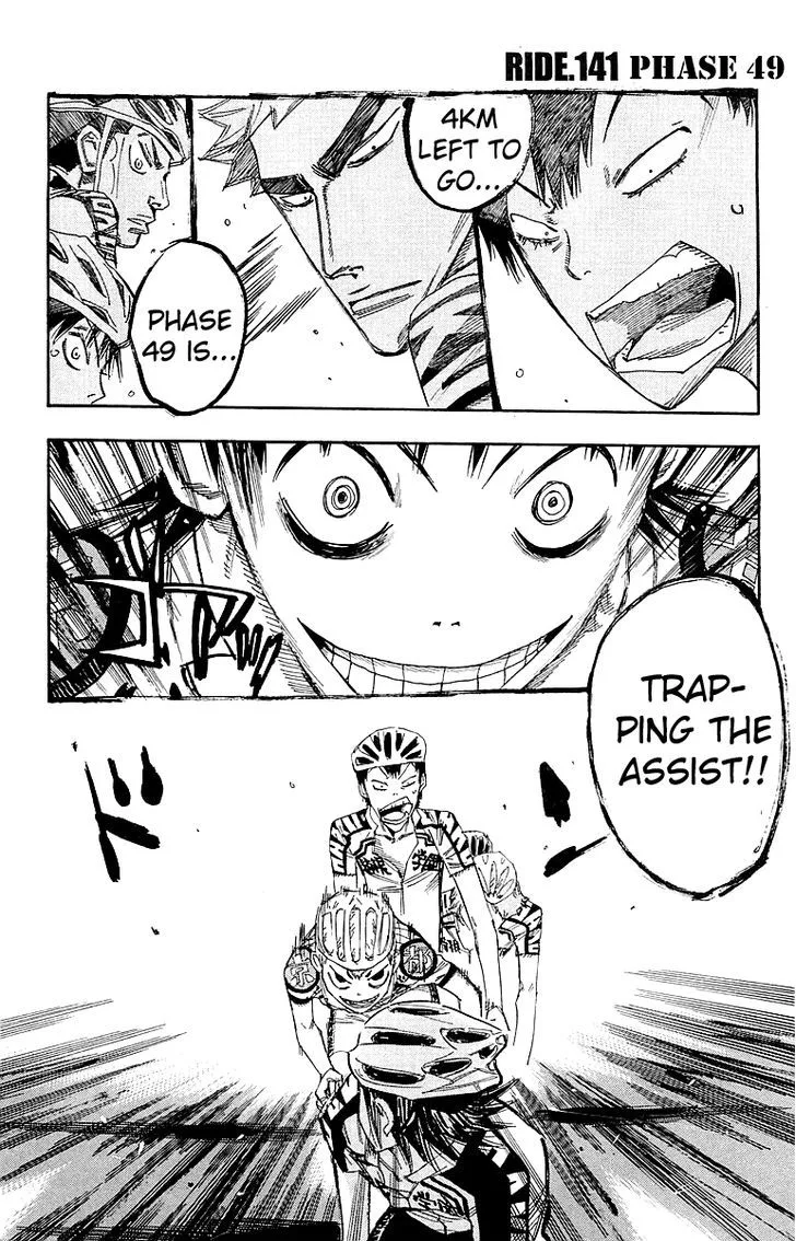 Yowamushi Pedal Chapter 141 page 1