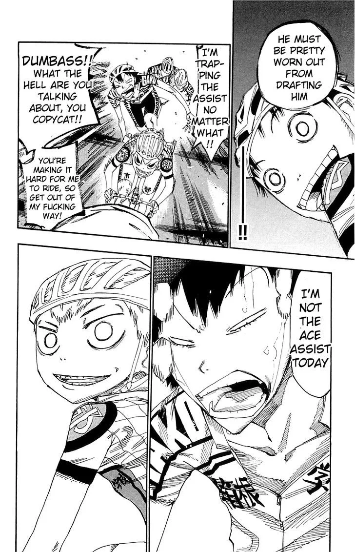 Yowamushi Pedal Chapter 141 page 14