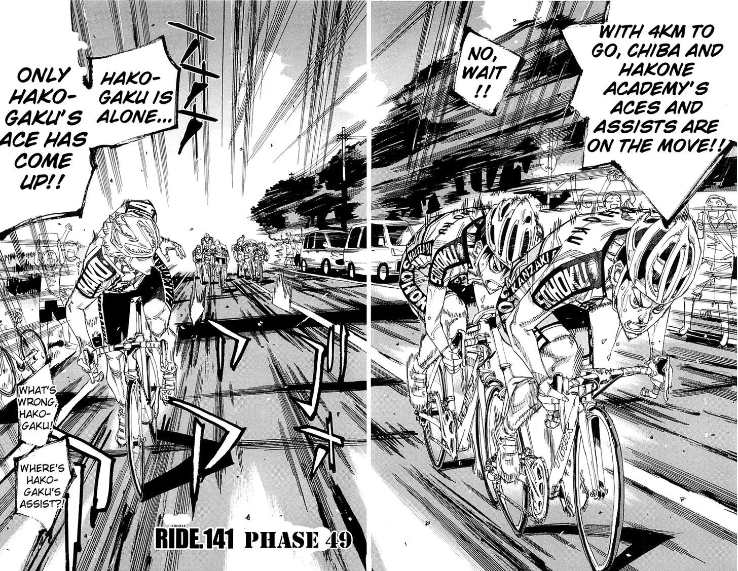 Yowamushi Pedal Chapter 141 page 2