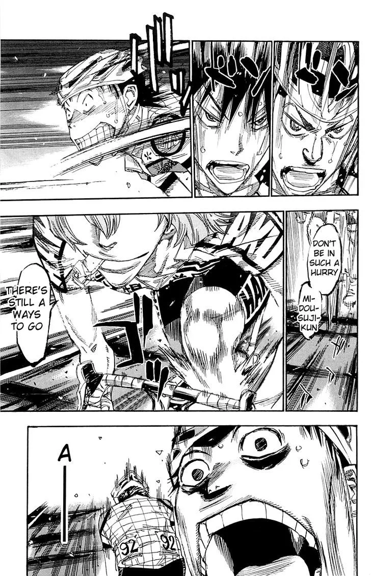 Yowamushi Pedal Chapter 142 page 14