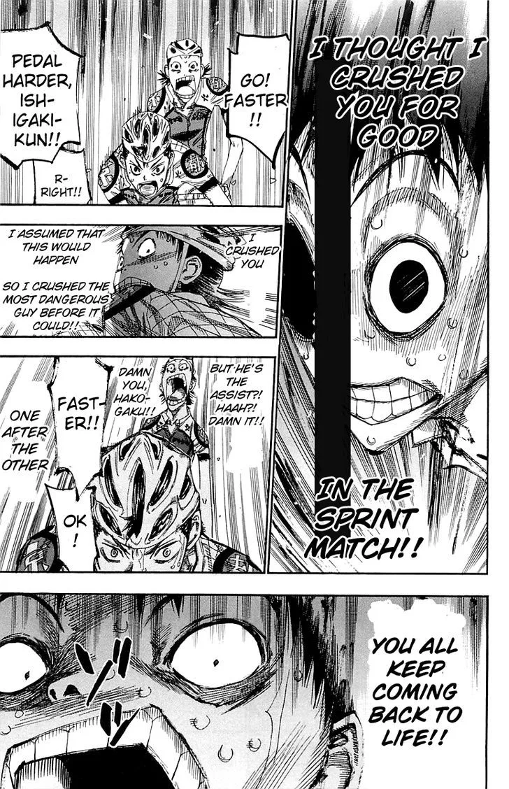 Yowamushi Pedal Chapter 142 page 11