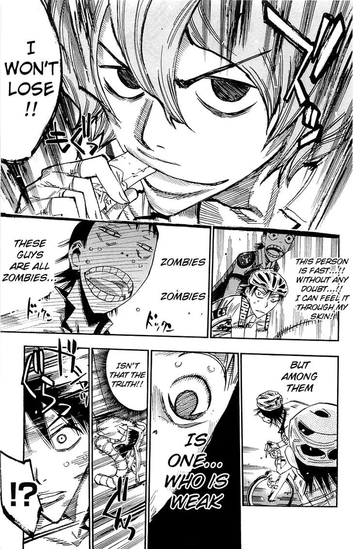 Yowamushi Pedal Chapter 142 page 17