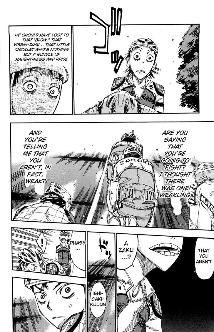 Yowamushi Pedal Chapter 143 page 15