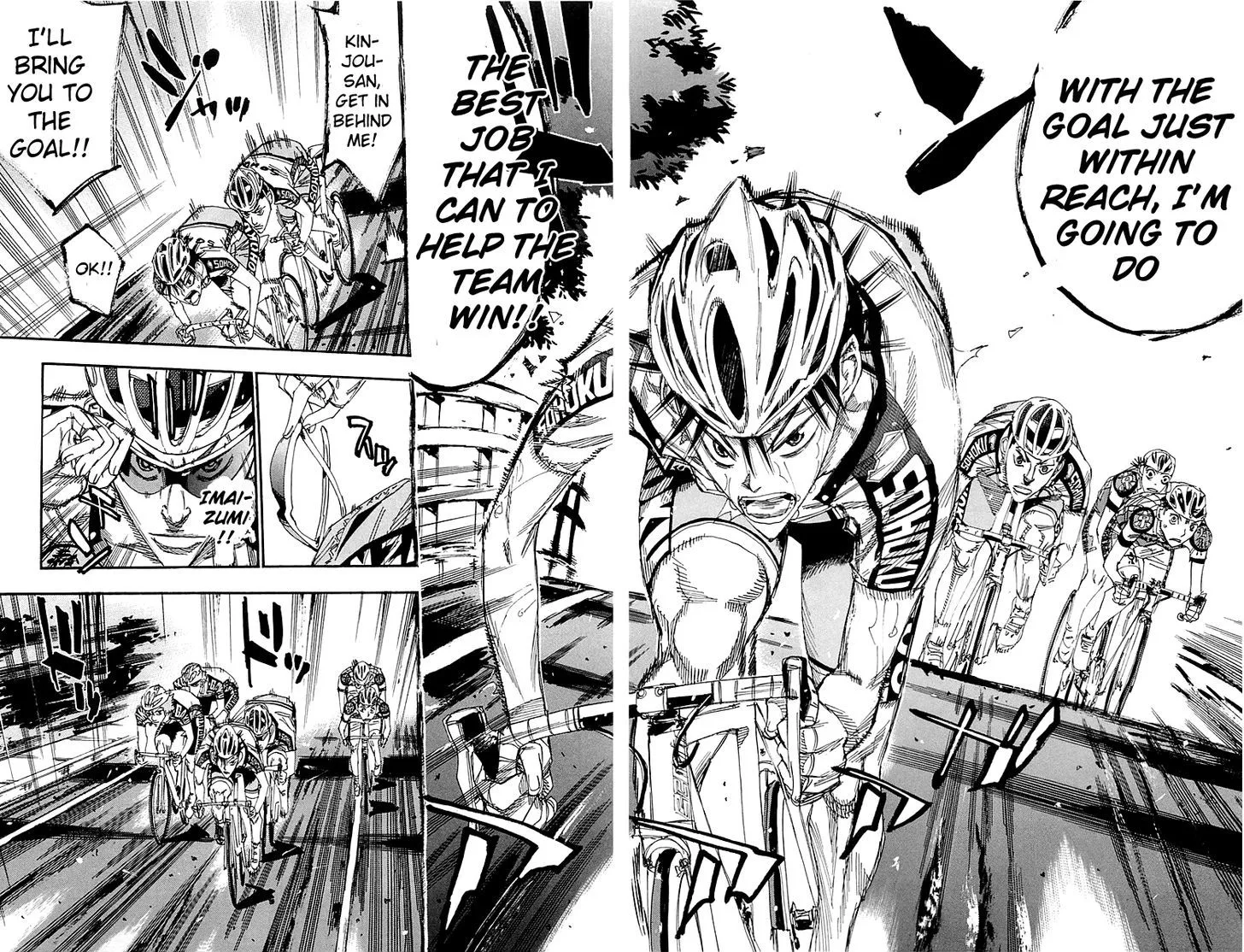 Yowamushi Pedal Chapter 143 page 14