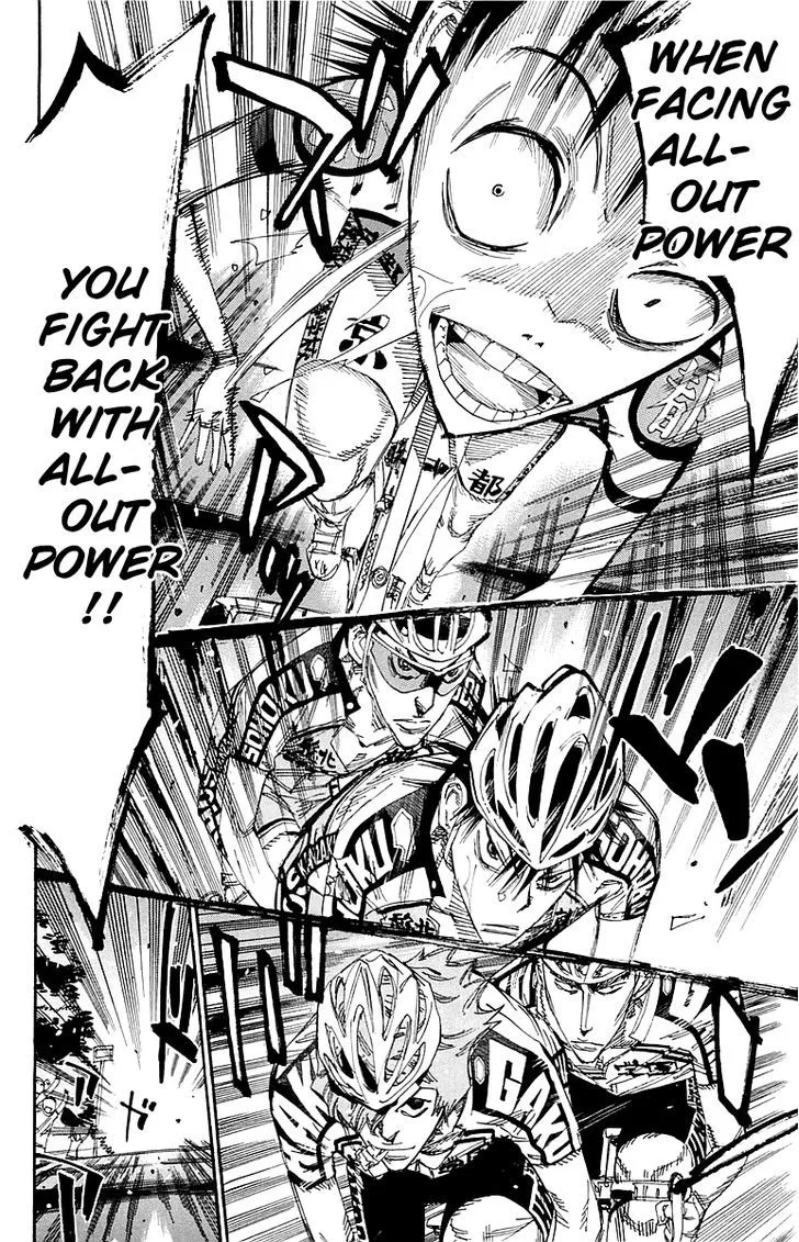 Yowamushi Pedal Chapter 143 page 17
