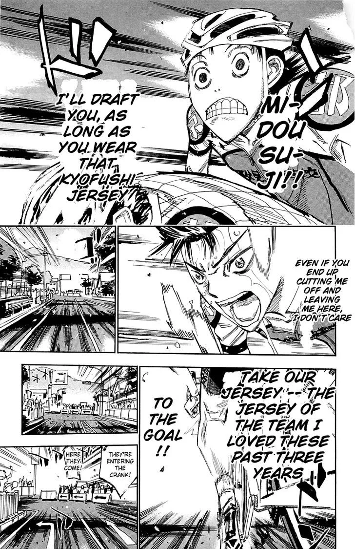 Yowamushi Pedal Chapter 145 page 8