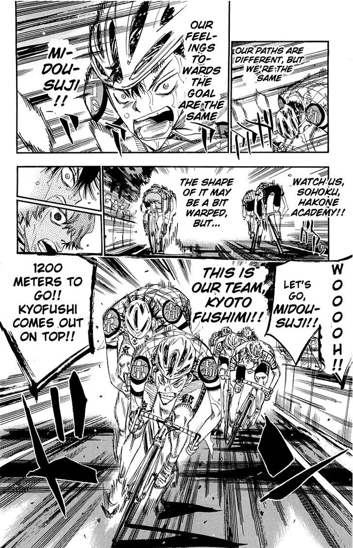 Yowamushi Pedal Chapter 145 page 16