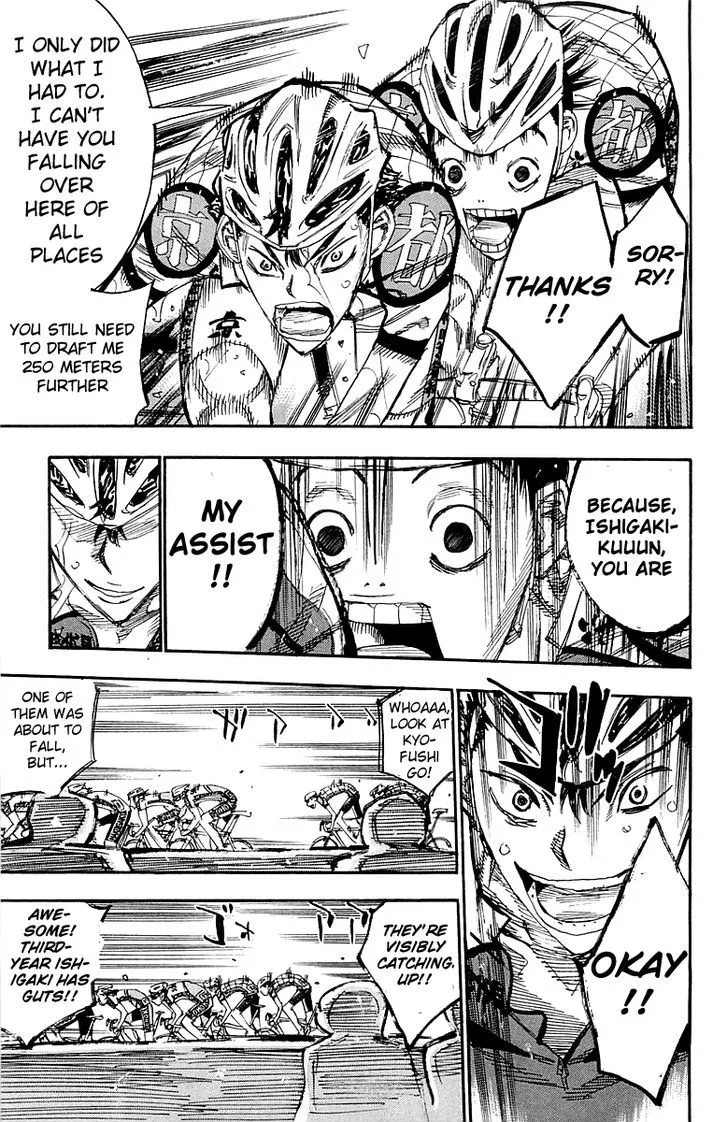 Yowamushi Pedal Chapter 145 page 15