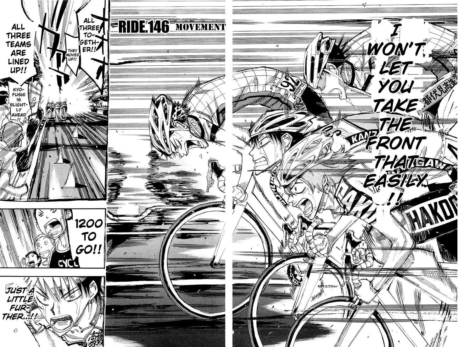Yowamushi Pedal Chapter 146 page 2