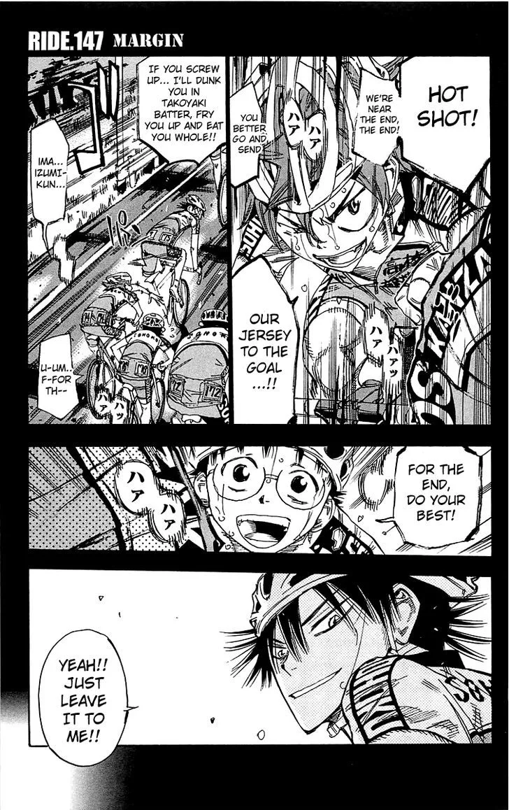 Yowamushi Pedal Chapter 147 page 4
