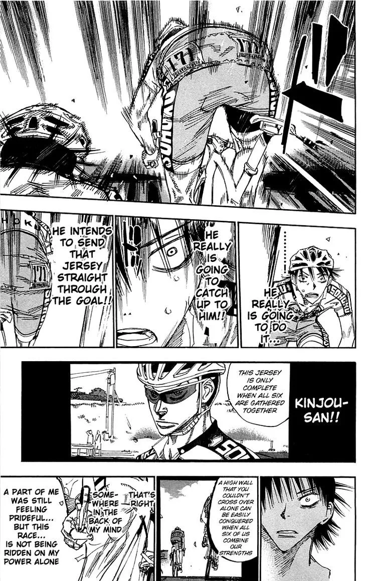 Yowamushi Pedal Chapter 147 page 14